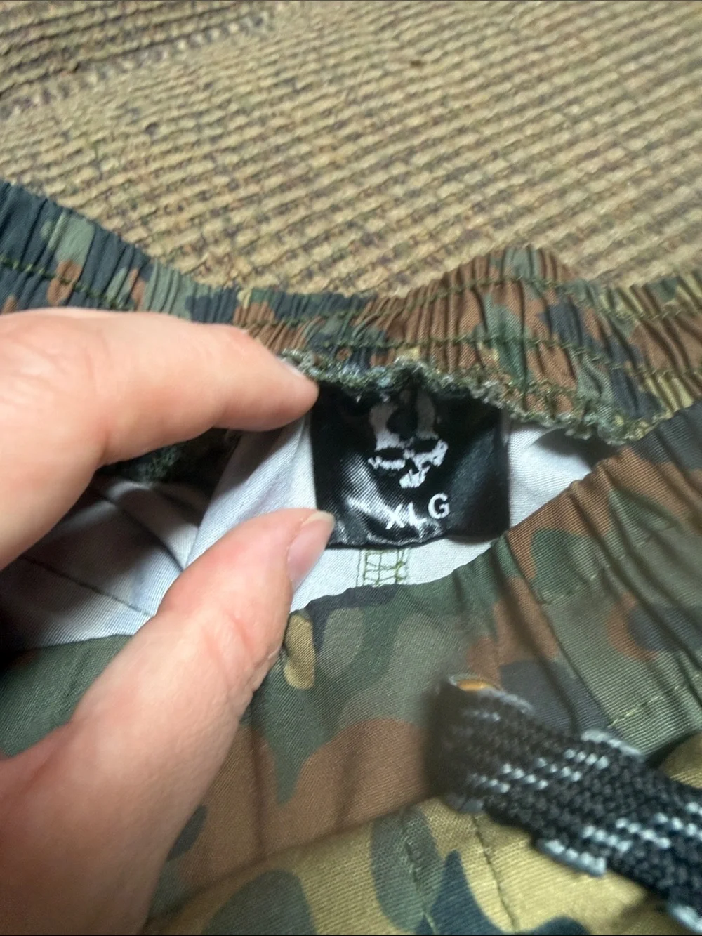 Camouflage Men's Athletic Shorts - Green Camo